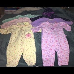 6-9mo girls pjs